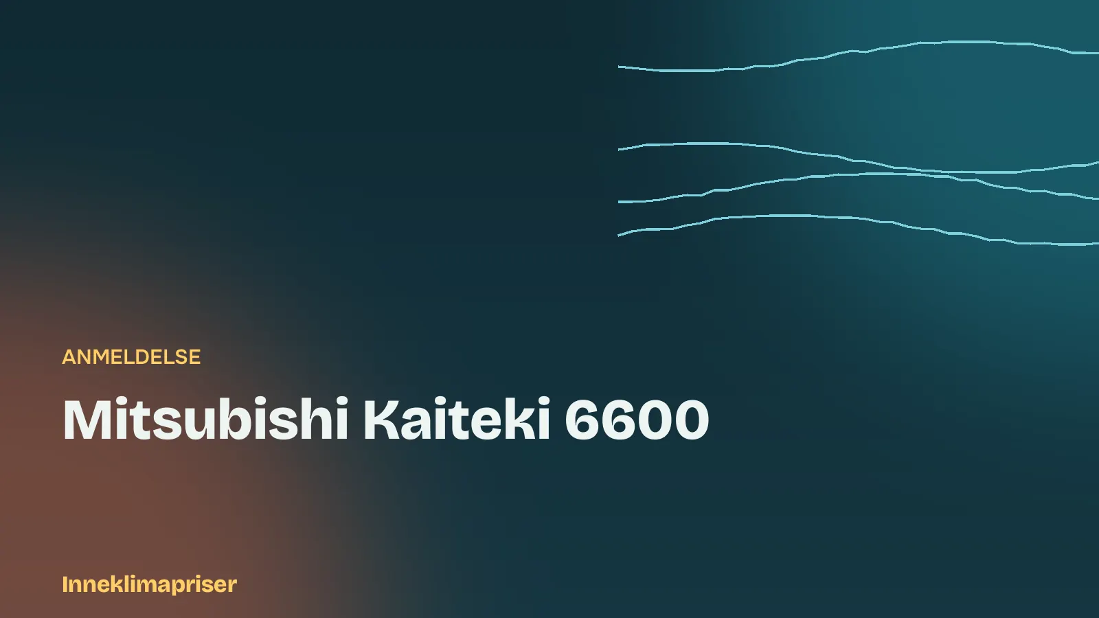 Mitsubishi Kaiteki 6600