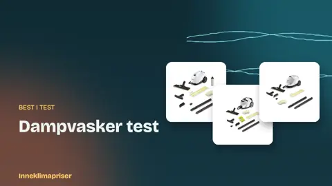 Dampvasker test