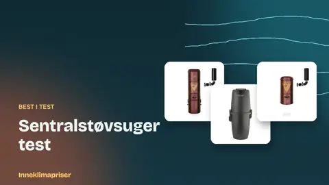 Sentralstøvsuger test