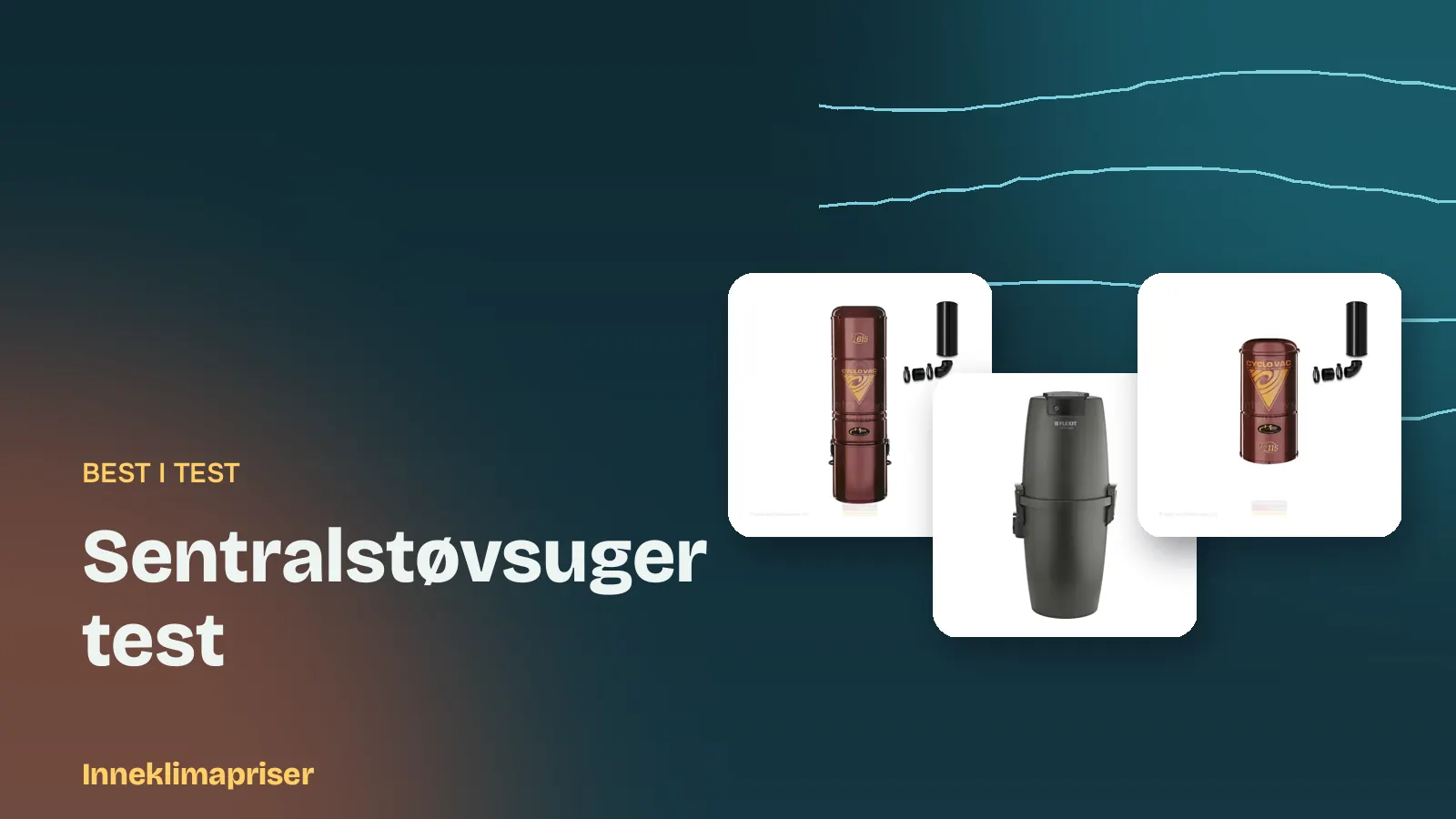 Sentralstøvsuger test