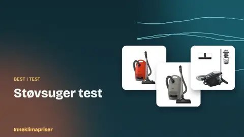 Støvsuger test
