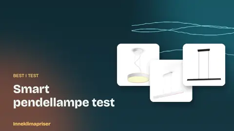 Smart pendellampe test