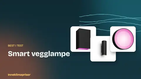 Smart vegglampe