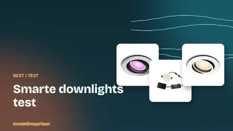 Smarte downlights test