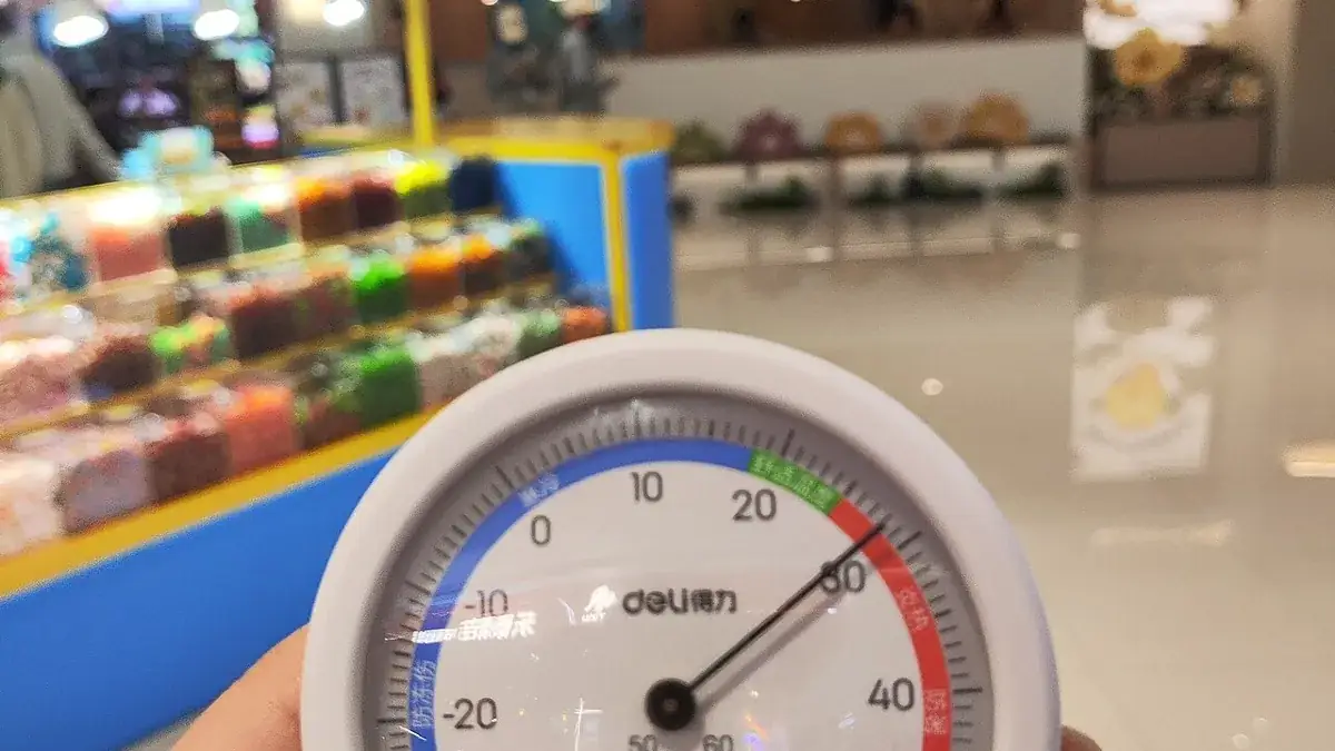 Hygrometer som måler luftfuktighet