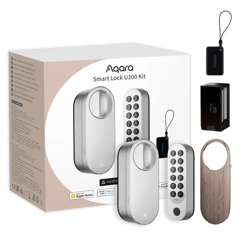Aqara Smart Lock U200 Kit i sølv