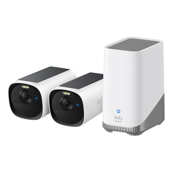 Eufy eufyCam E40 kamerasett med HomeBase