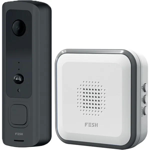 Foss Fesh Smart dørklokke med video og wifi
