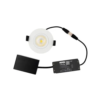 HiluX DS8 Tilt360 Shelly smart innfellingsspot, hvit