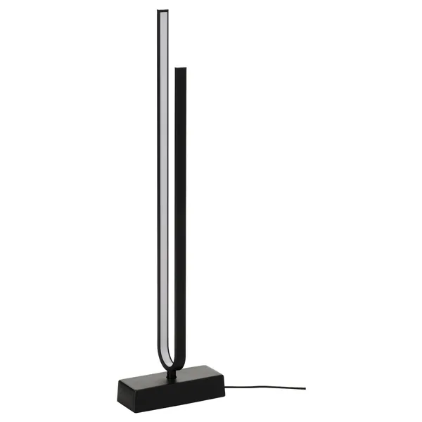 IKEA PILSKOTT smart LED gulvlampe i svart