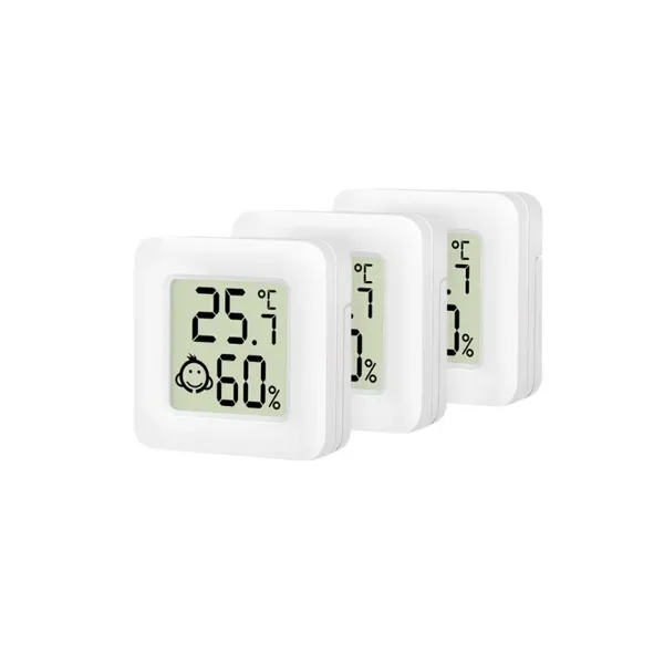 LogiLink termometer og hygrometer i tre-pakning