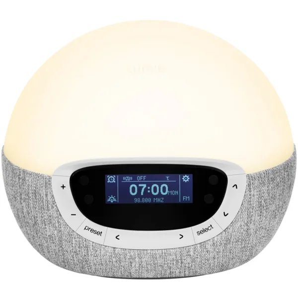 Lumie Bodyclock Shine vekkerlys med FM-radio
