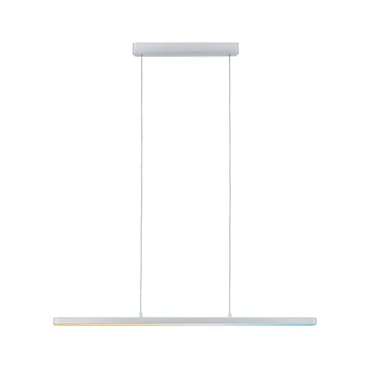 Paulmann Lento smal LED-pendel i matt krom