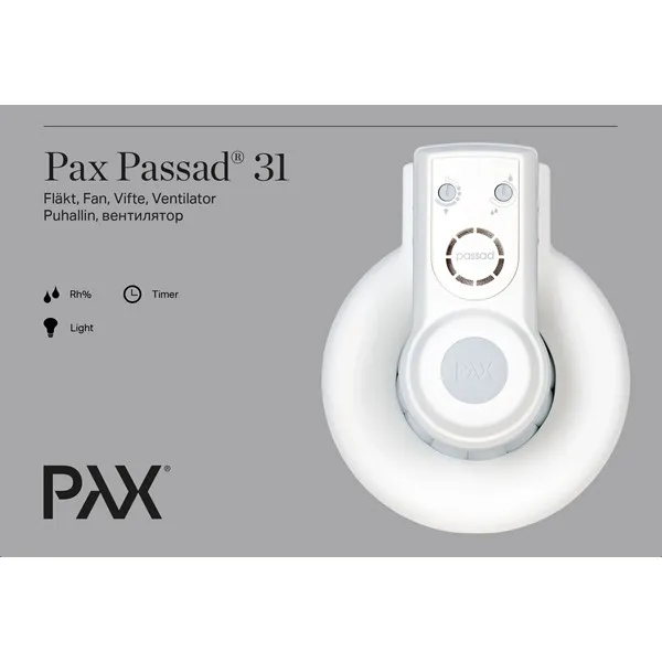 Pax Passad 31 baderomsvifte, produktbilde