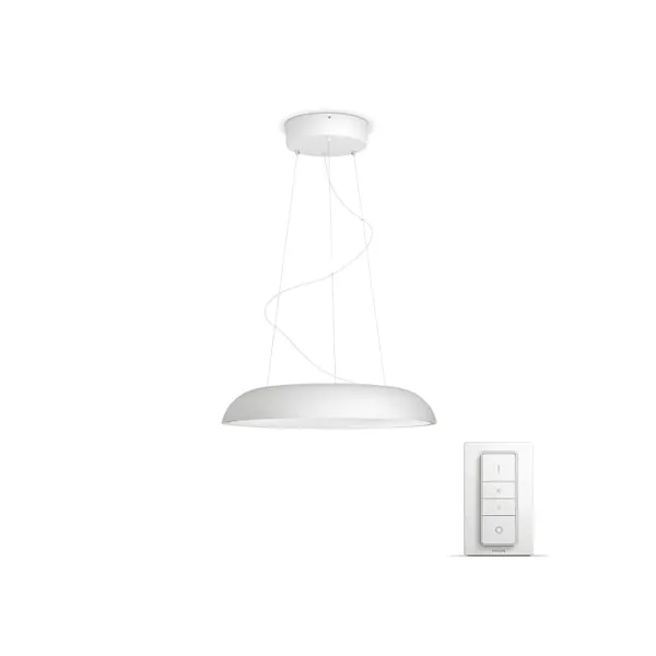 Philips Hue Amaze sirkelformet pendel i hvitt