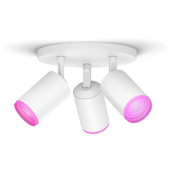 Philips Hue Fugato tre spotter i tak, hvit