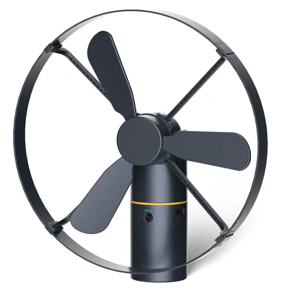 Powerkit oppladbar vifte med stativ