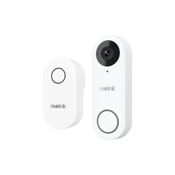 Reolink Video Doorbell WiFi med chime, hvit
