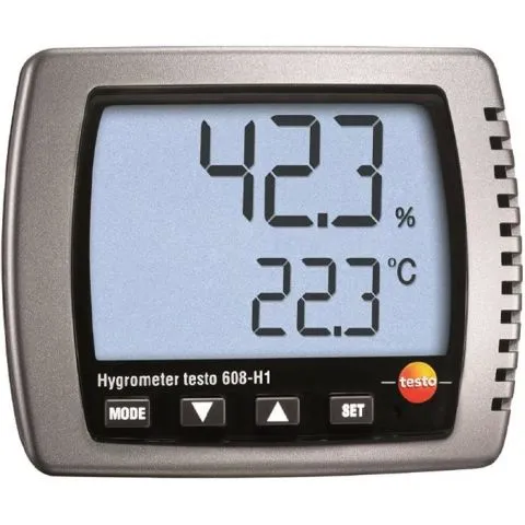 Testo 608-H1 termohygrometer med stort display